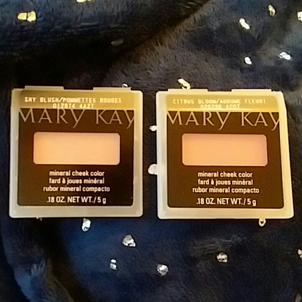 Mary Kay mineral cheek color, lot of 2 shades